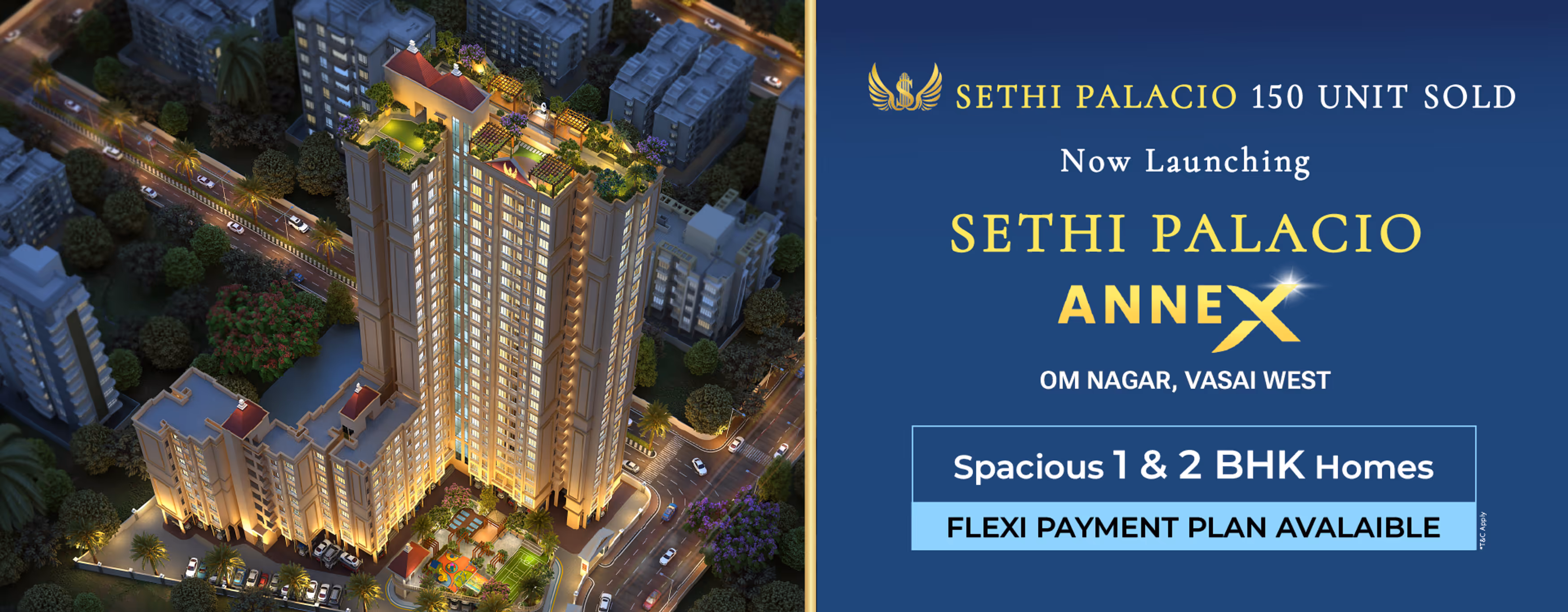 2, 3 & 4 BHK Flats for Sale in Virar West, flats for sale in Virar West