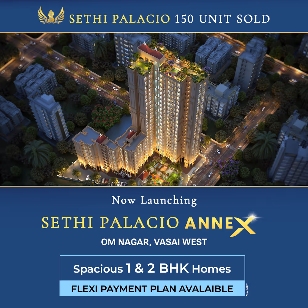 2, 3 & 4 BHK Flats for Sale in Virar West, flats for sale in Virar West